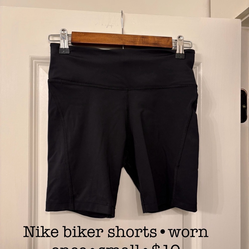 Nike Women's Black Biker Shorts